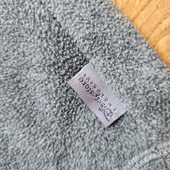 Disney Store Grumpy Sweatshirt Mens Size Lg Vintage Gray Fleece Embroidered 90's - Picture 5 of 8